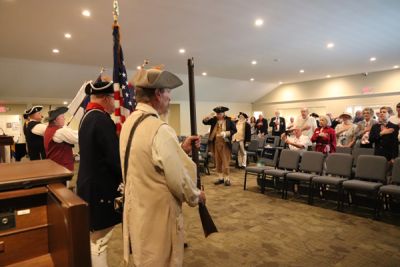 Color-Guard audience