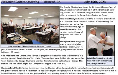 July-Meeting