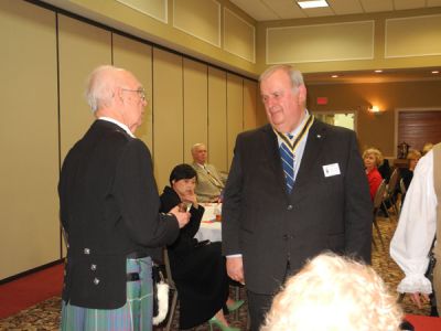 Swearing in the 2015 Officers of our Chapter