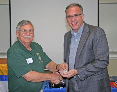 New member & lucky man Jaime Ruff wins a prize!